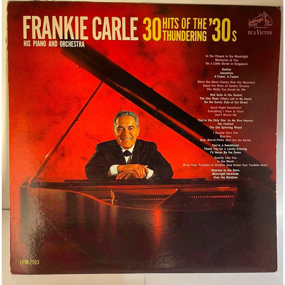 30 Hits of the Thundering '30's, Frankie Carle, Vinyl Records LP